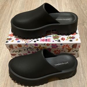 Jeffrey Campbell Black Platform Shoes